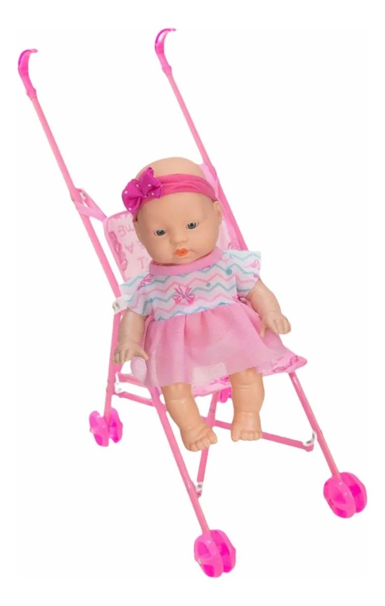 CARRINHO BONECA ART BRINK DOBRAVEL